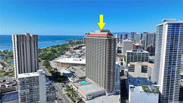 410 Atkinson Dr Unit 1621, Honolulu, HI 96814 - view of city with a water view