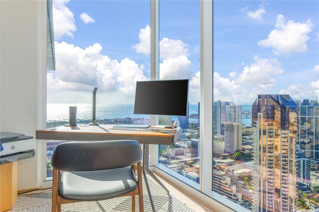 888 Kapiolani Blvd Unit Ph4507, Honolulu, HI 96813 - office space featuring a ceiling fan