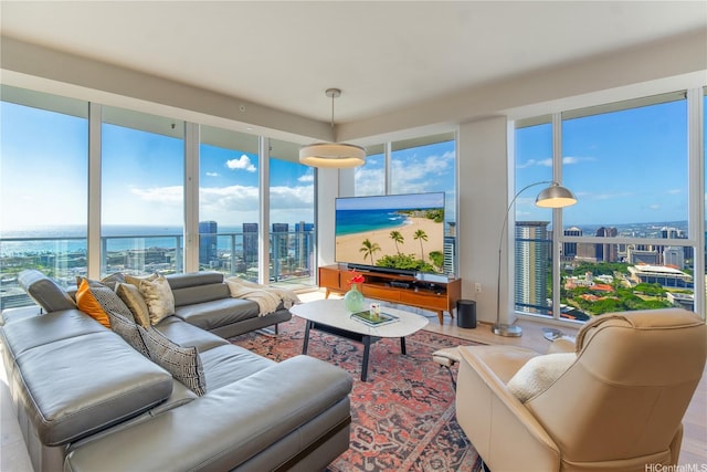 888 Kapiolani Blvd Unit Ph4507, Honolulu, HI 96813 - view of living area