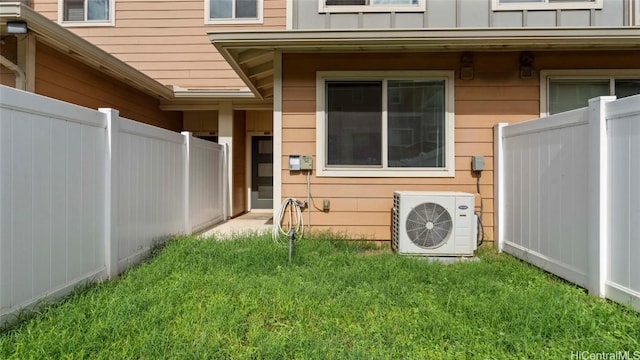 entrance to property with ac unit