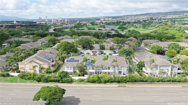 drone / aerial view featuring a residential view