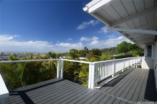 view of deck