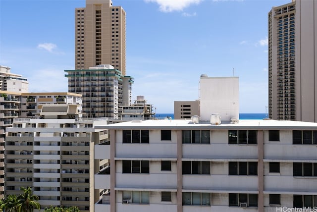 city view with a water view