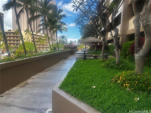 view of home's community featuring a gazebo