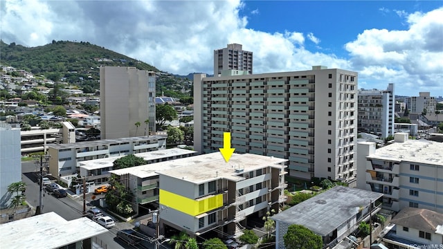 1655 Liholiho St, Honolulu, HI 96822 - city view with a mountain backdrop