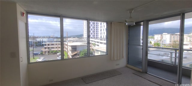 spare room featuring carpet floors