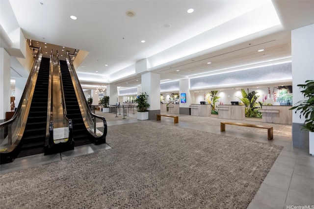 410 Atkinson Dr Unit 3007, Honolulu, HI 96814 - community lobby featuring recessed lighting