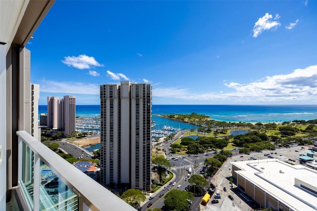 410 Atkinson Dr Unit 3007, Honolulu, HI 96814 - water view with nearby urban area