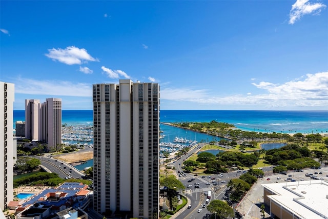 410 Atkinson Dr Unit 3007, Honolulu, HI 96814 - view of urban area with a nearby body of water