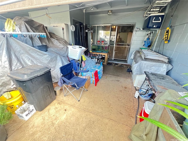 91-593 Kuilioloa Pl Unit Y2, Ewa Beach, HI 96706 - below grade area with concrete block wall