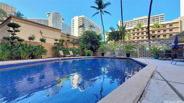 view of swimming pool