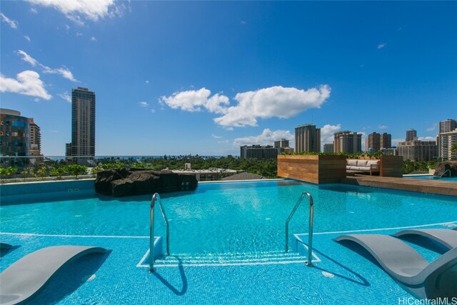 view of swimming pool