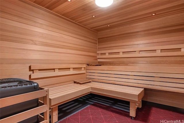 view of sauna / steam room