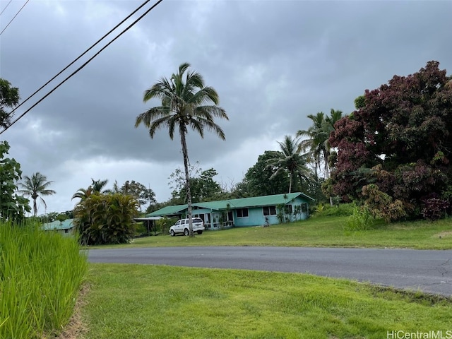 view of road