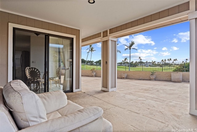 view of patio