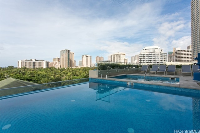 view of swimming pool