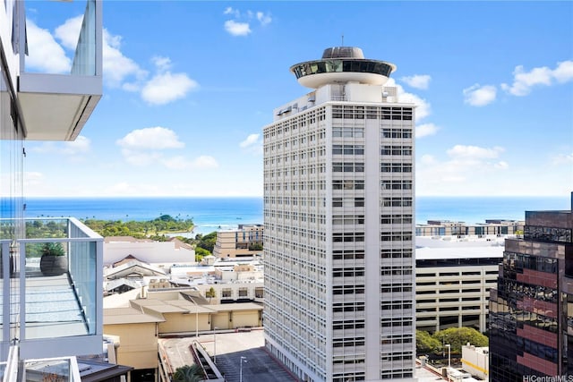 629 Keeaumoku St Unit 1902, Honolulu, HI 96814 - view of building exterior with a water view