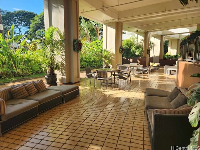 view of building lobby