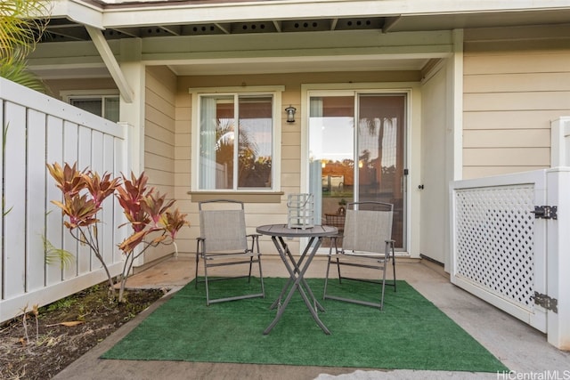 view of property entrance