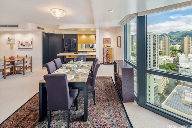 dining area with a healthy amount of sunlight