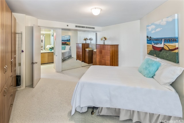 bedroom with ensuite bathroom