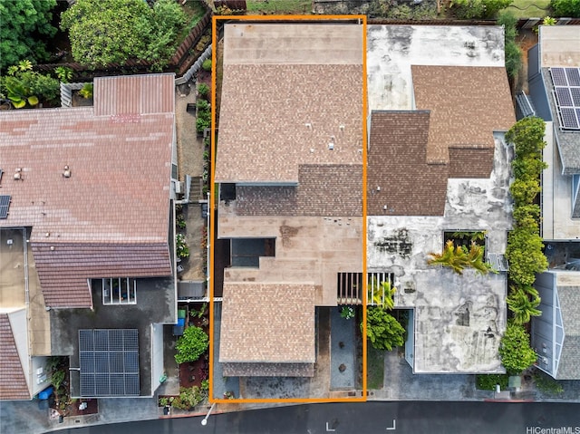98-519 Lulu Pl Unit 73, Aiea, HI 96701 - aerial view of property and surrounding area with property parcel outlined
