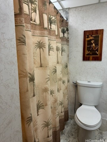 bathroom with toilet