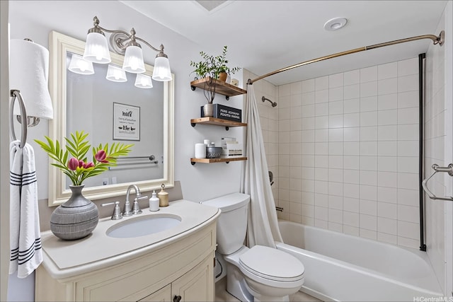 98-1042 Moanalua Rd Unit 2-301, Aiea, HI 96701 - full bathroom featuring toilet, vanity, and shower / bath combo