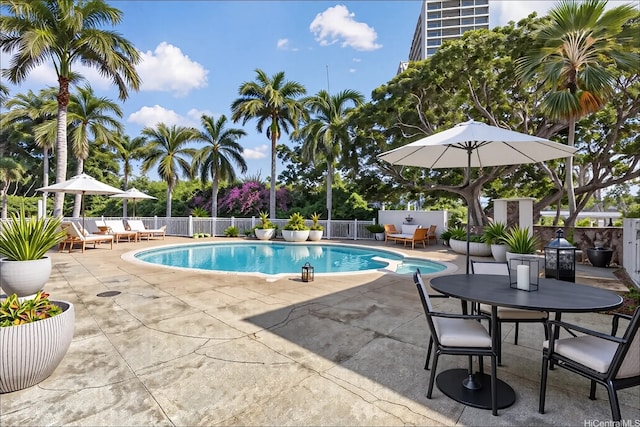 98-1042 Moanalua Rd Unit 2-301, Aiea, HI 96701 - view of swimming pool with outdoor dining area and a patio
