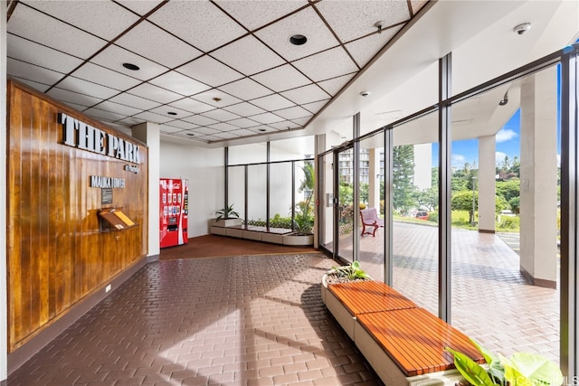 view of community lobby