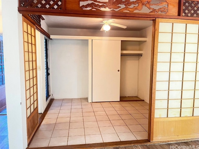 view of closet