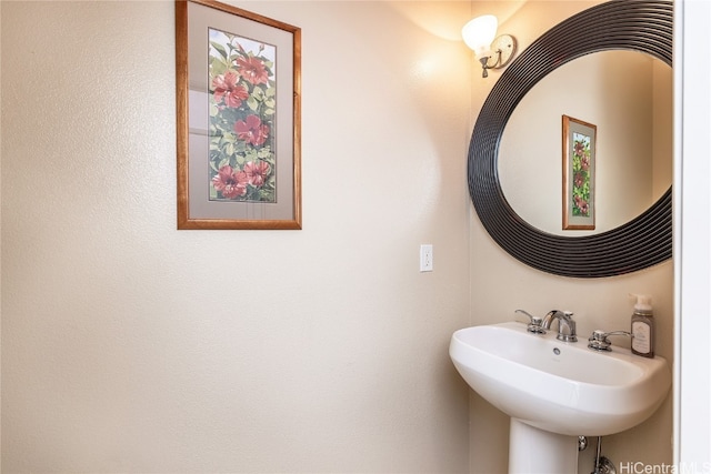 bathroom with sink