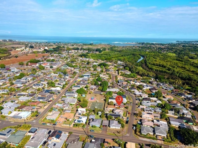 drone / aerial view