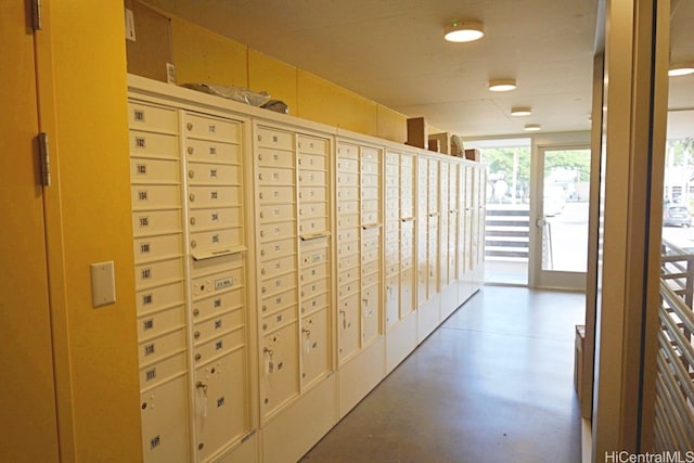 view of home's community with mail boxes