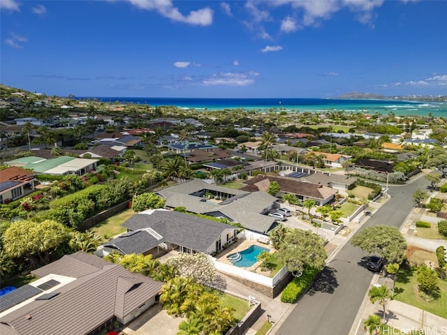 251 Kalalau St, Honolulu, HI 96825 - birds eye view of property with a water view