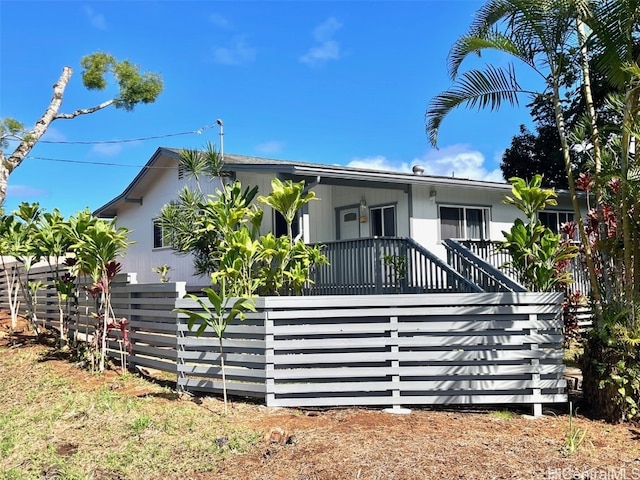 view of back of house