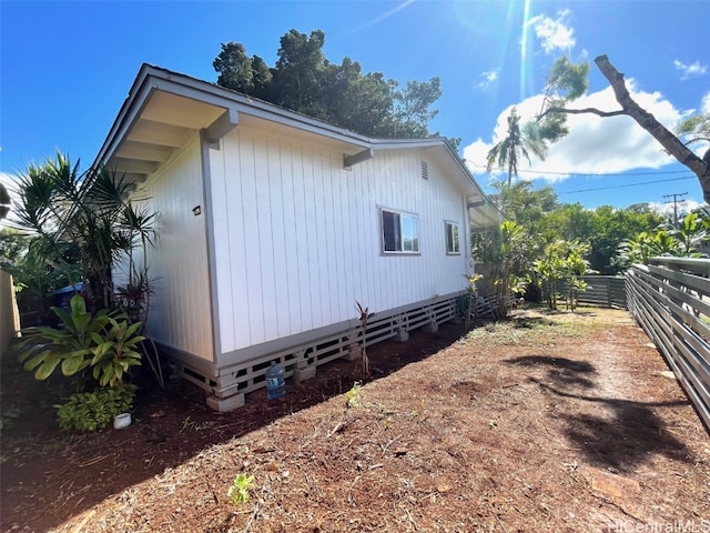 view of property exterior