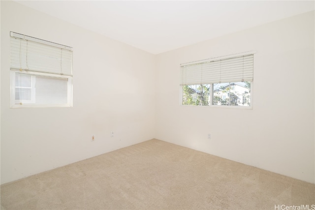 empty room featuring carpet floors