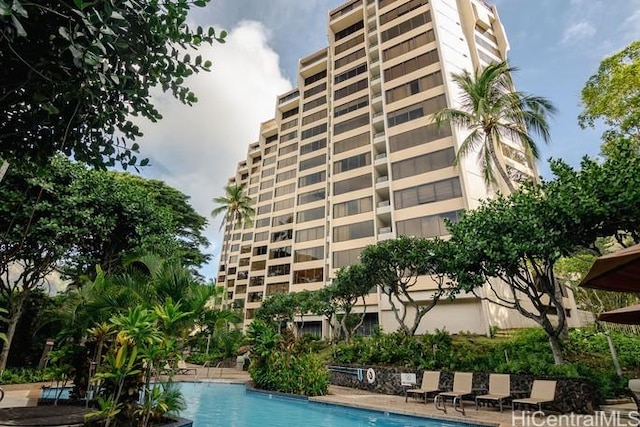 view of community pool