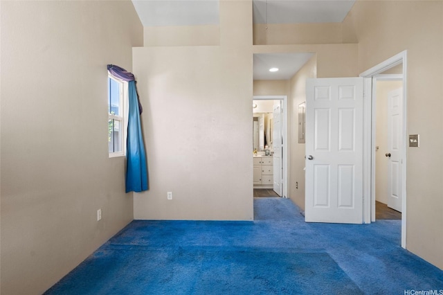 87-1958 Pakeke St Unit G, Waianae, HI 96792 - unfurnished bedroom with carpet flooring and ensuite bathroom