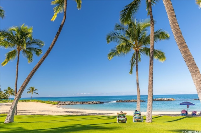 92-104 Waialii Pl Unit O523, Kapolei, HI 96707 - water view with nearby beach