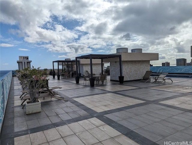 view of patio