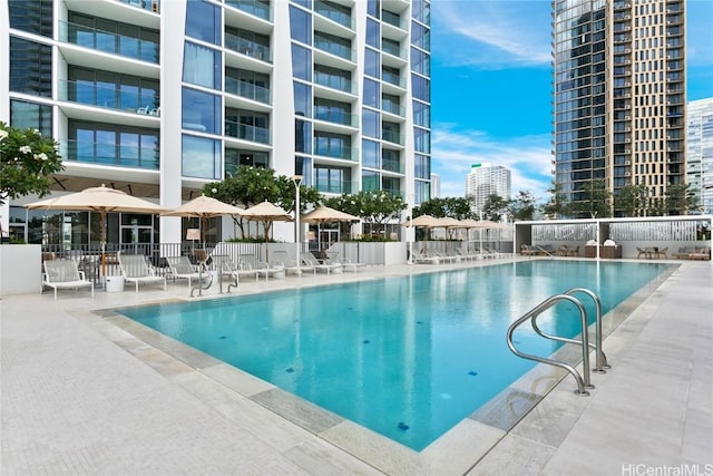 view of swimming pool