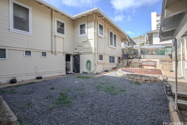 view of rear view of house