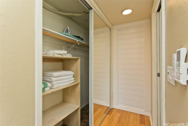 view of closet