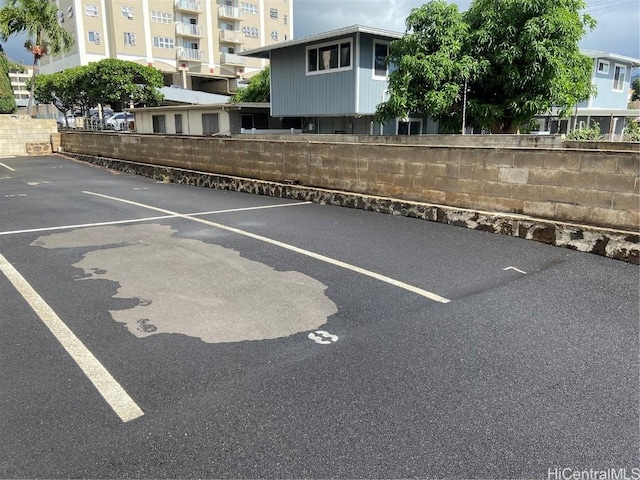 view of car parking