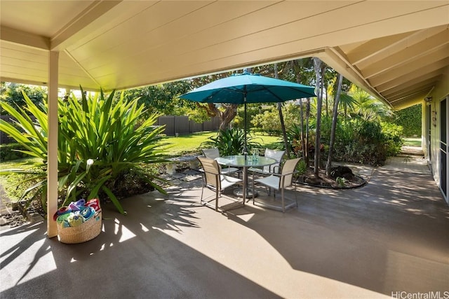 view of patio / terrace