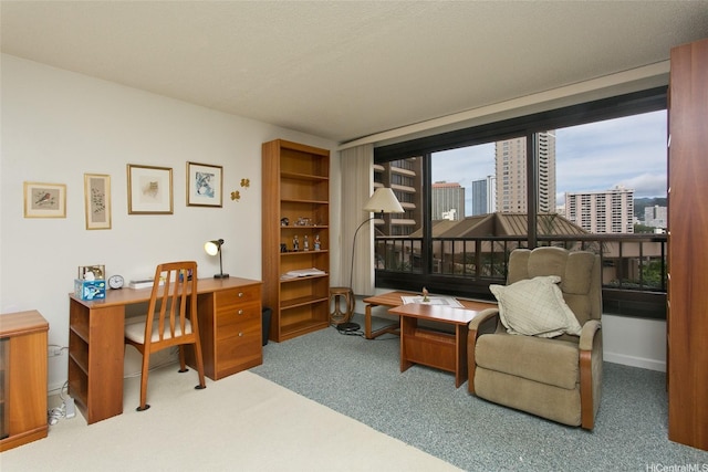1778 Ala Moana Blvd Unit 1217, Honolulu, HI 96815 - carpeted office space featuring a city view