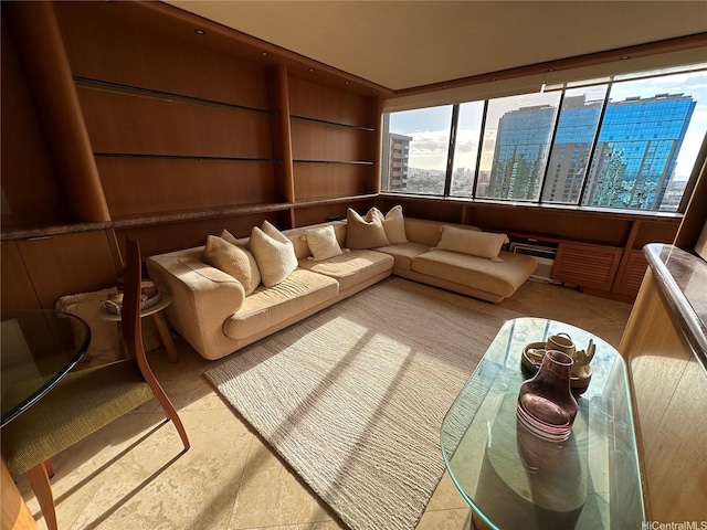 1255 Nuuanu Ave Unit E2903, Honolulu, HI 96817 - living area with built in shelves