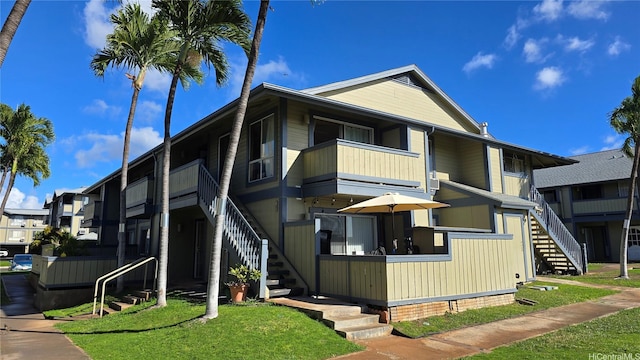 91-257 Hanapouli Cir Unit 18S, Ewa Beach, HI 96706 - view of property with stairs